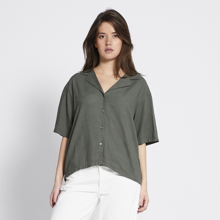 Linen blend shirt "Dixie"